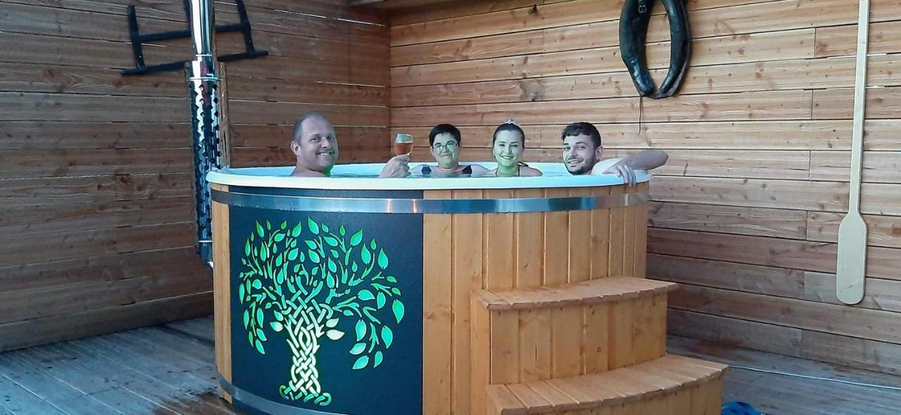 Au Chalet Bain Nordique neuf indépendant calme assuré Haselbourg Exterior foto